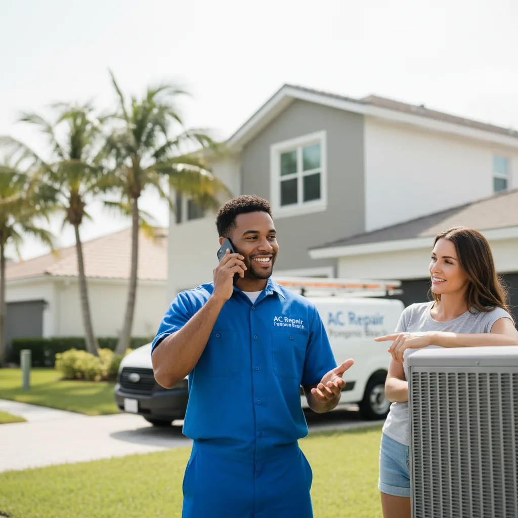 AC Repair Pompano Beach customer support in New Berlinville